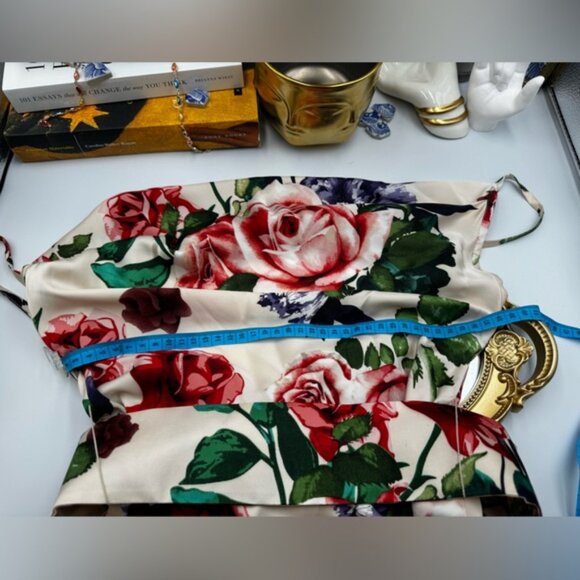 🆕 BRONX & BANCO 🧿 NWOT Leo Floral Print Maxi Gown - Size XS / US 2 - Picture 14 of 16